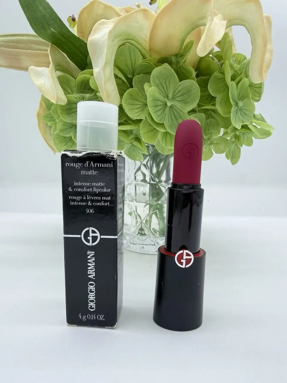 Giorgio Armani rouge d’armani Matte lipstick - 506 Maharajah 4g / .14oz